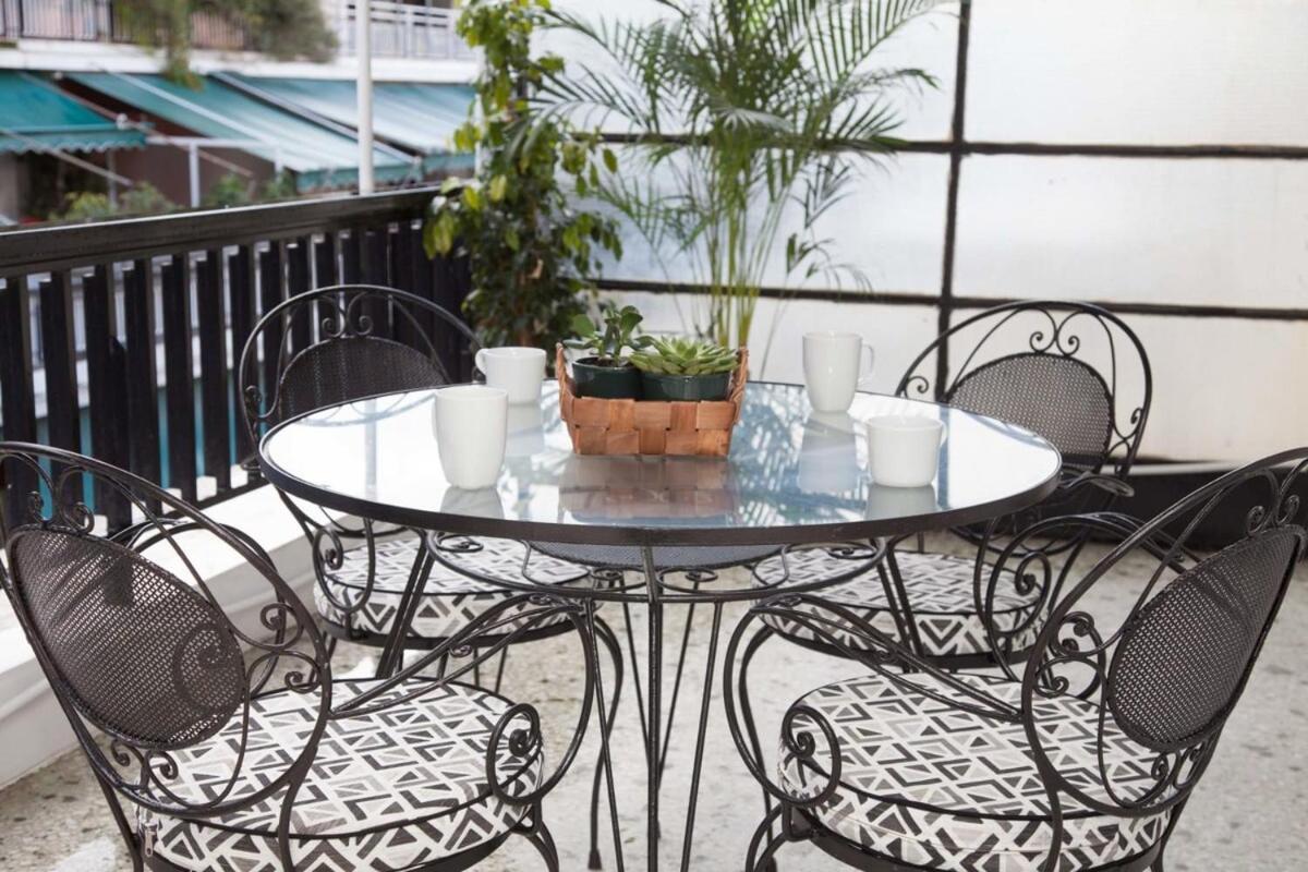 אתונה Pagrati Urban Oasis Getaway 2Bd Apt With Balcony מראה חיצוני תמונה